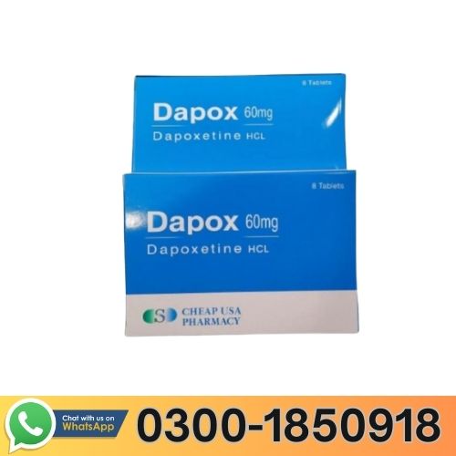 Dapox 60Mg Dapoxetine Hcl 8 Tablets Price In Pakistan