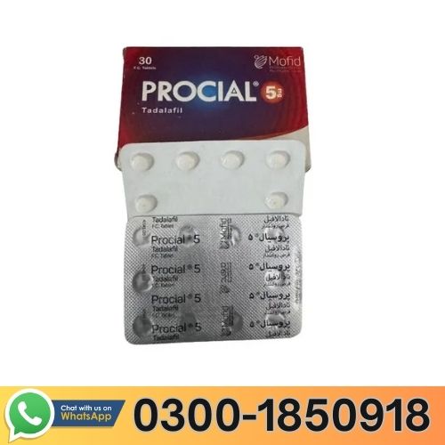 Procial 5mg Tadalafil 30 Tablets Price In Pakistan