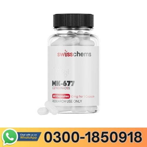 MK-677 Ibutamoren 10mg – 60 Capsules Price In Pakistan
