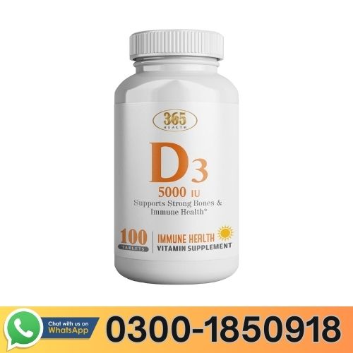 365 Health D3 5000iu Capsules In pakistan