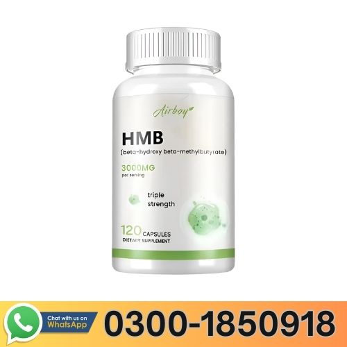 Airboy HMB 3000 MG Triple Strength Muscle Support Capsules Price In Pakistan