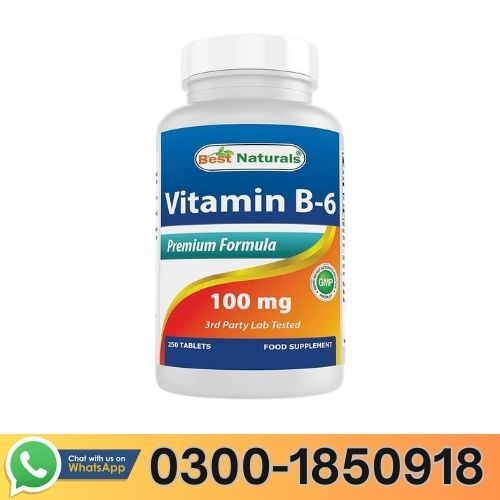 Best Naturals Vitamin B6 100 mg 250 Tablets In Pakistan