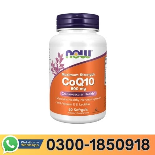 Now CoQ10 Coenzyme 600 Mg Q10 Softgel Price In Pakistan
