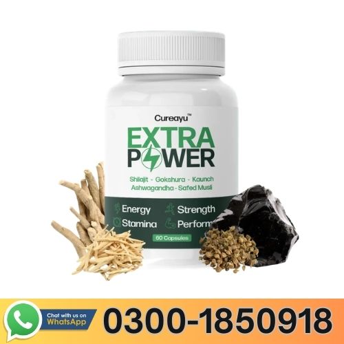 Cureayu Extra Power 60 Capsules Price In Pakistan