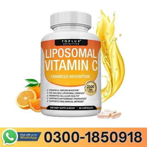 Toplux Nutrition Liposomal Vitamin C 2100 mg 90 Capsules Price In Pakistan