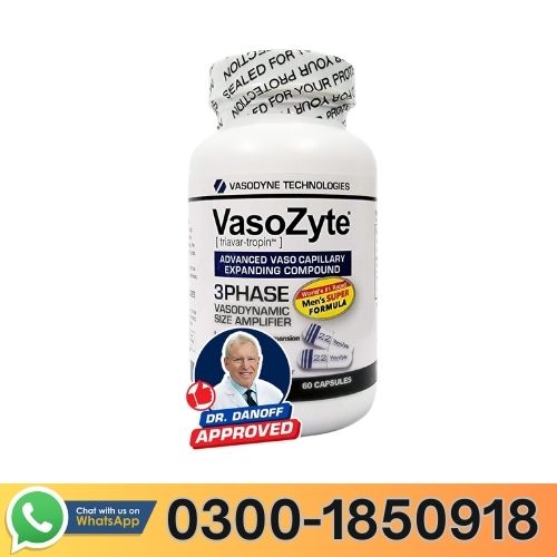 Vasodyne Technologies VasoZyte 60 Capsules Price In Pakistan