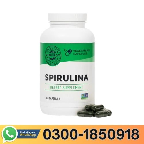 Vimergy Spirulina 180 Capsules In Pakistan