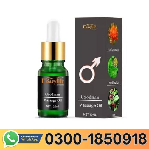 Crazy Life Goodman Massage Oil Price In Pakistan
