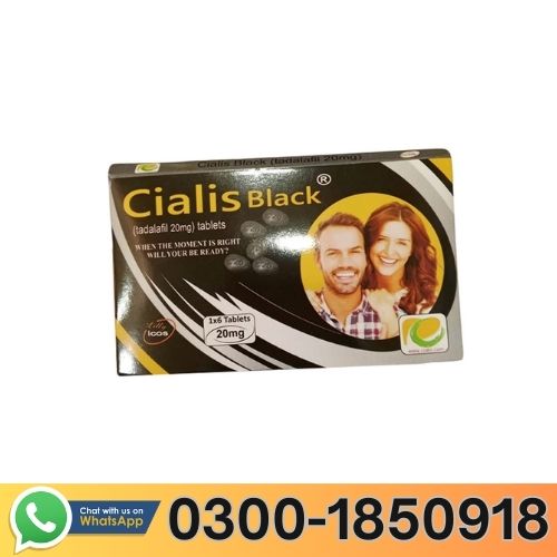 Cialis Black Tadalafil 20mg Tablets Price In Pakistan