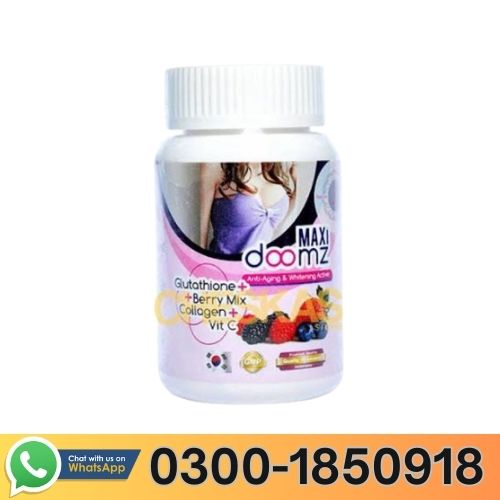 Maxi Doomz Anti-Aging & Whitening Capsules In Pakistan