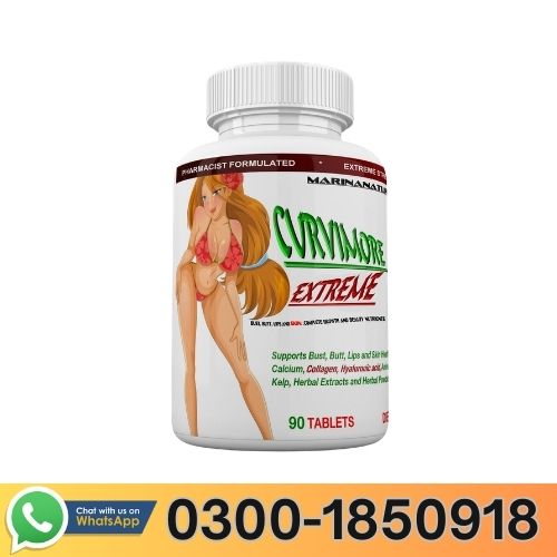 Curvimore Extreme Breast Enlargement 90 Tablets In Pakistan