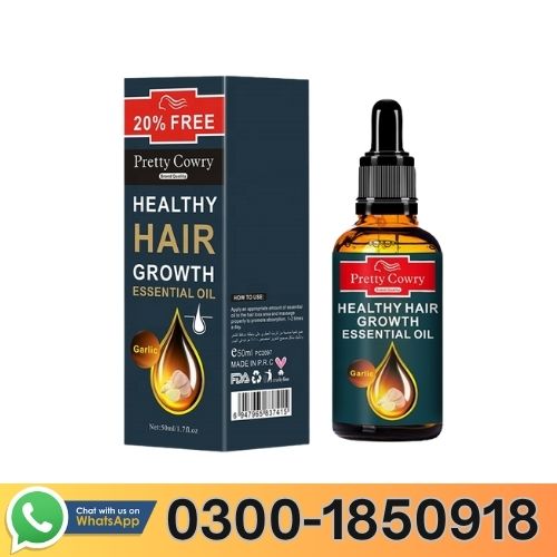 Pretty Cowry Healthy Hair Growth Essential Oil In Pakistan