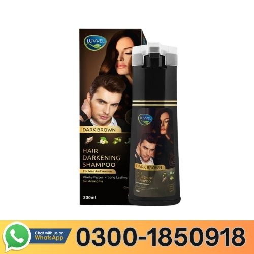 Luvvel Hair Darkening Shampoo In Pakistan
