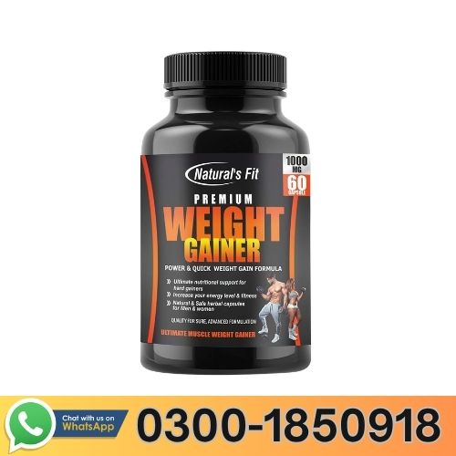 Natural Fit Premium Weight Gainer Capsule In Pakistan