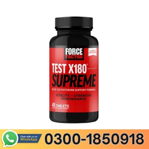 Force Factor Test X180 Supreme 45 Tablets In Pakistan