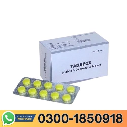 TadaPox Tadalafil & Dapoxetine Tablets In Pakistan