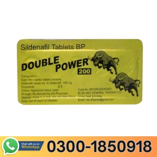 Double Power 200mg Tablets In Pakistan