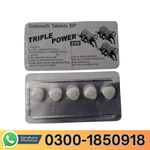 Triple Power 250Mg Tablets In Pakistan