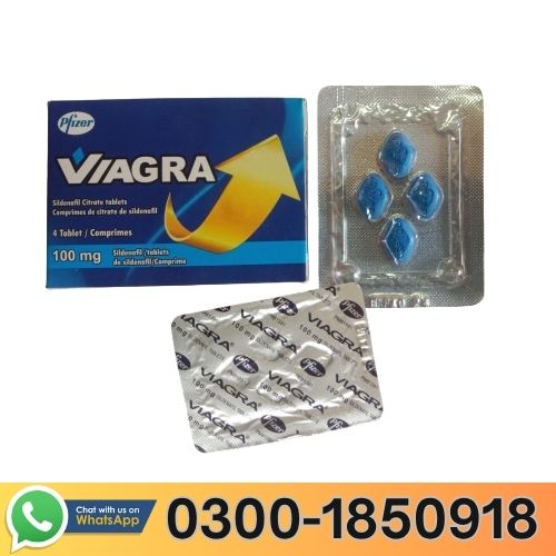 Viagra Comprimes 100mg 4 Tablets In Pakistan