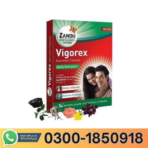 Zandu Vigorex Capsules In Pakistan