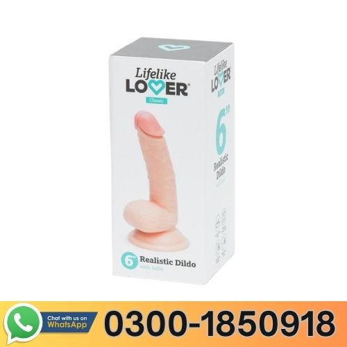 Lifelike Lover Classic Realistic Dildo 6 Inch In Pakistan