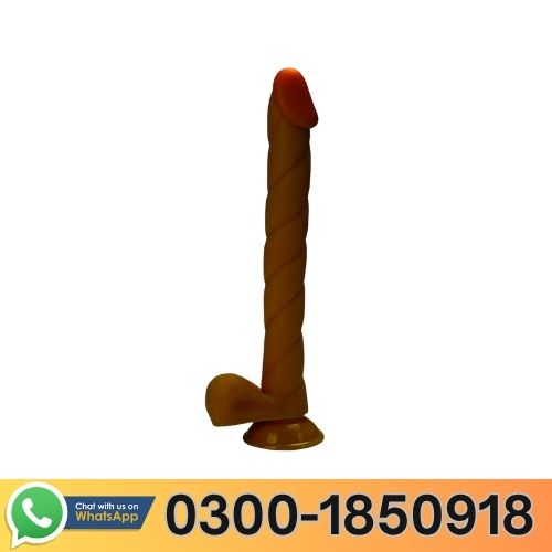 12inch Dark Brown Realistic Long Dildo In Pakistan