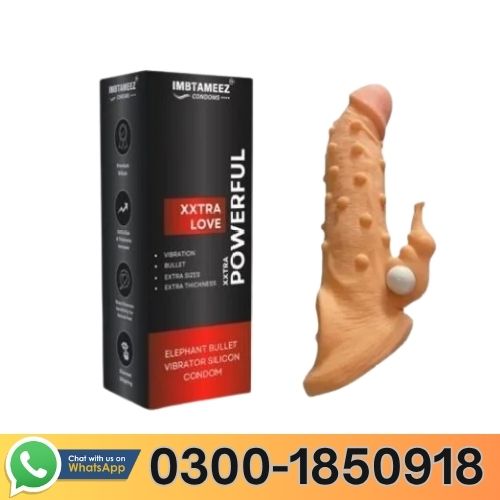 Extra Powerful Dragon Elephant Bullet Silicone Condom In Pakistan