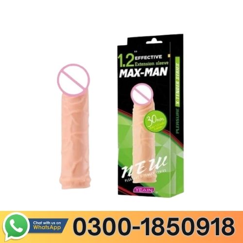 6 Inch Single Hole Silicone Reusable Condom In Pakistan