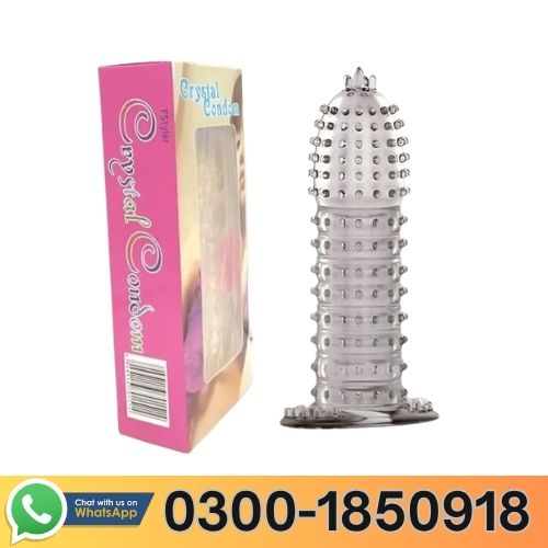 Reusable Silicone Crystal Condom In Pakistan