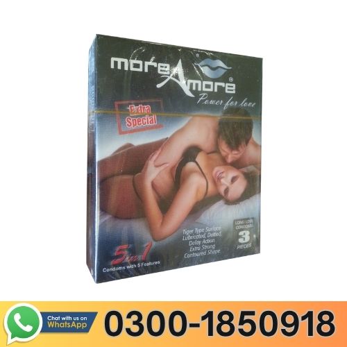 More Amore Extra Special Condoms In Pakistan
