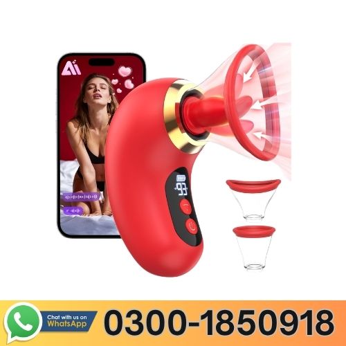 AI APP Rose Adult Toys Sucking Vibrator In Pakistan