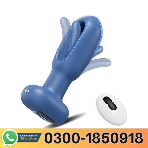 Butt Plug Vibrating Silicone Anal Sex Toy In Pakistan
