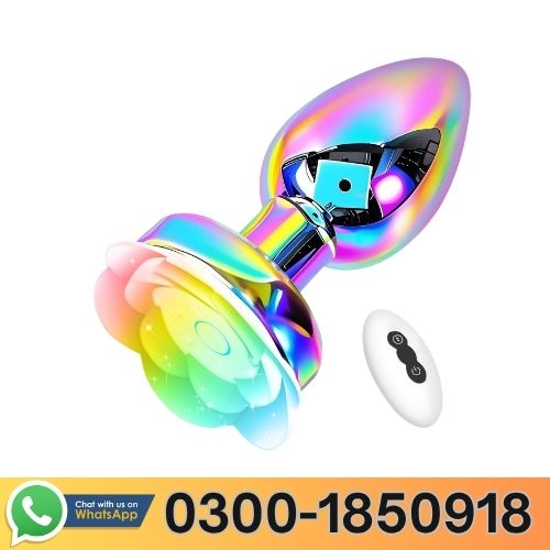 Colorful Vibrator Anal Plug In Pakistan