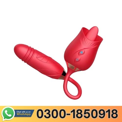 Rose Petal Nipple Licking Vibrator in Pakistan