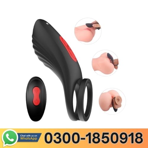 VibratorToy Bedtime Bullet 10 Function Vibrating Cock Ring Set In Pakistan