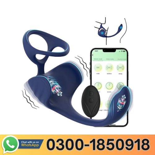 Cock Ring With Prostate Massager App Control In Pakistan