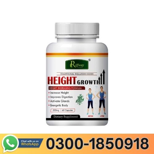 Riffway Height Growth Herbal Capsules Price In Pakistan