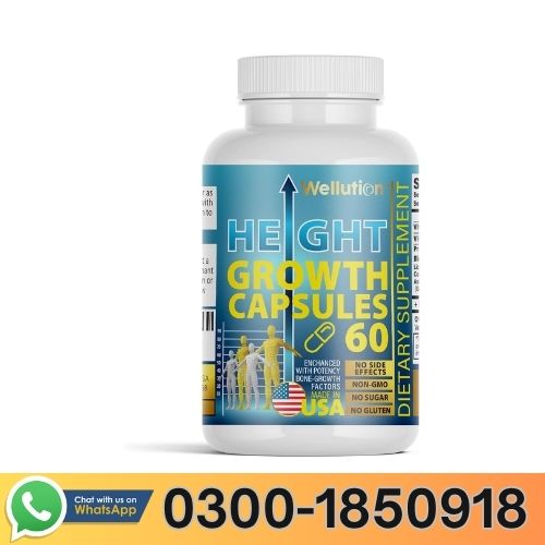 Wellution Height Growth Capsule In Pakistan