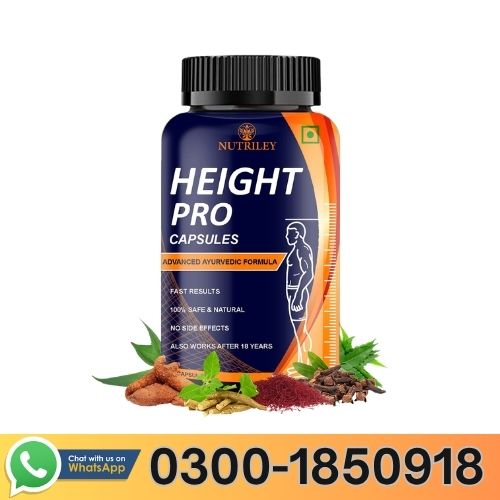 Nutriley Height Pro Capsule In Pakistan