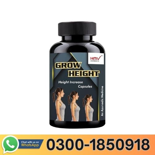 HMV Herbals Grow Height Capsule In Pakistan