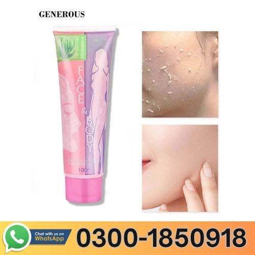 Face & Body Cleansing Scrub Gel In Pakistan