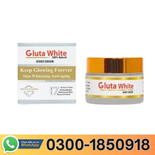 Gluta White Night Cream In Pakistan