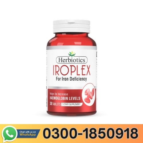 Herbiotics Iroplex For Iron Deficiency Anemia Tablets In Pakistan