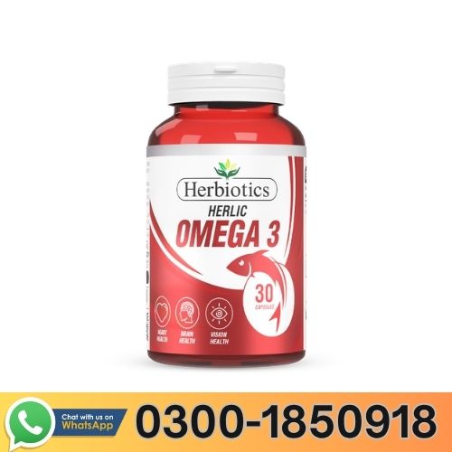 Herbiotics Herlic Omega 3 Capsules In Pakistan