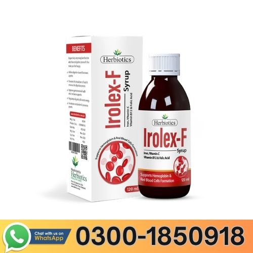 Herbiotics Irolex-F Syrup In Pakistan