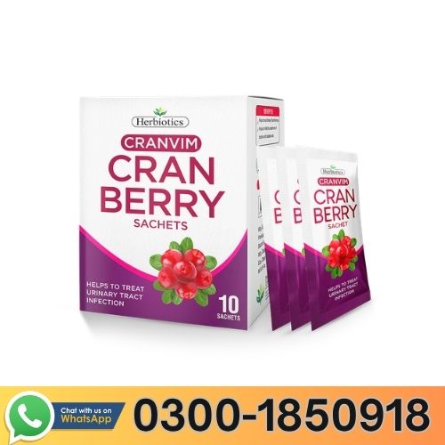 Herbiotics Cranvim Cranberry Sachets In Pakistan