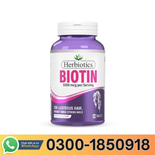 Herbiotics Biotin 5000mcg Tablets In Pakistan