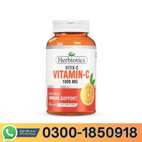 Herbiotics Vitix C Vitamin C 100mg Tablets In Pakistan