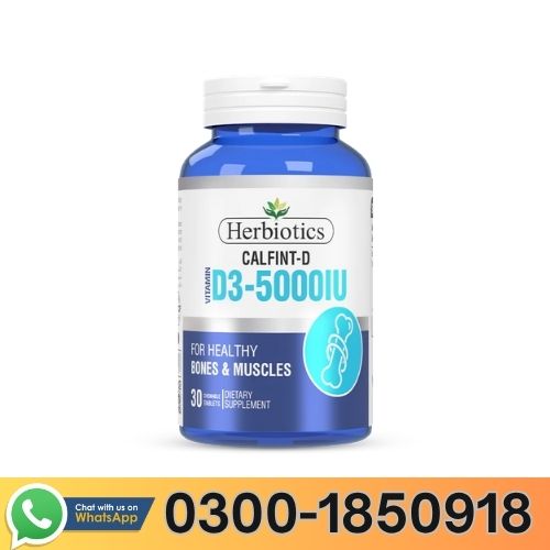 Herbiotics Calfint-D Vitamin D3 5000 IU Tablets In Pakistan