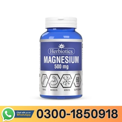 Herbiotics Magnesium 500mg Tablets In Pakistan